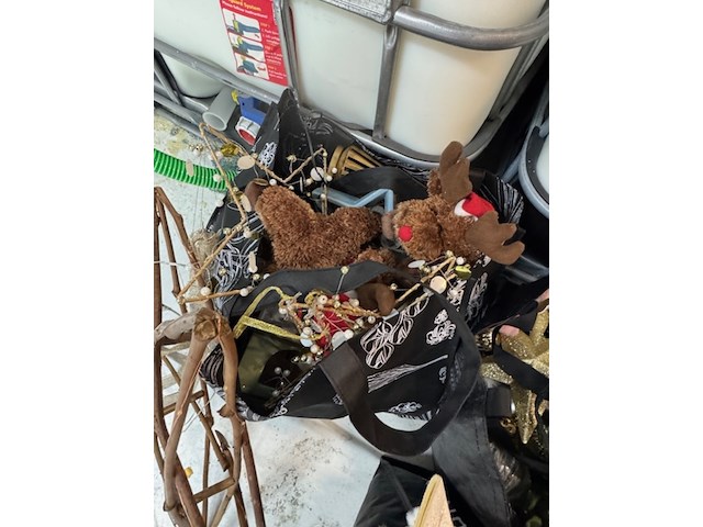 5x tas kerstdecoratie - afbeelding 7 van  7