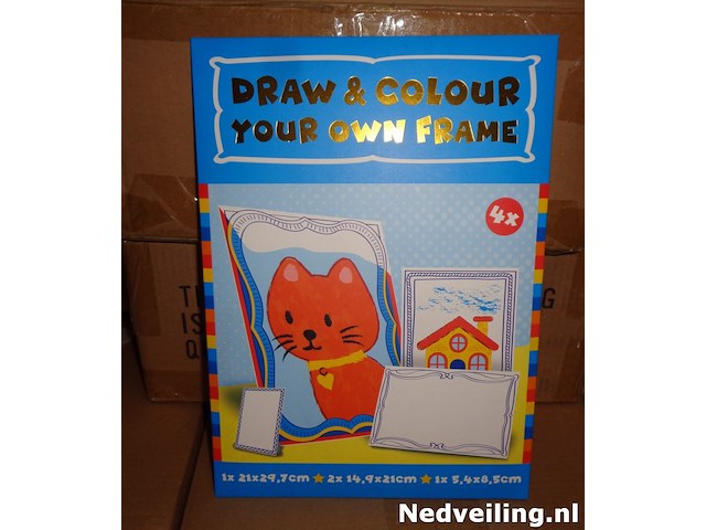 5x teken en kleur je eigen lijst (4x) - afbeelding 2 van  3