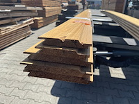 5x thermo vuren channelsiding, 20x142mm & 20x190mm, lengte 510cm - afbeelding 3 van  3