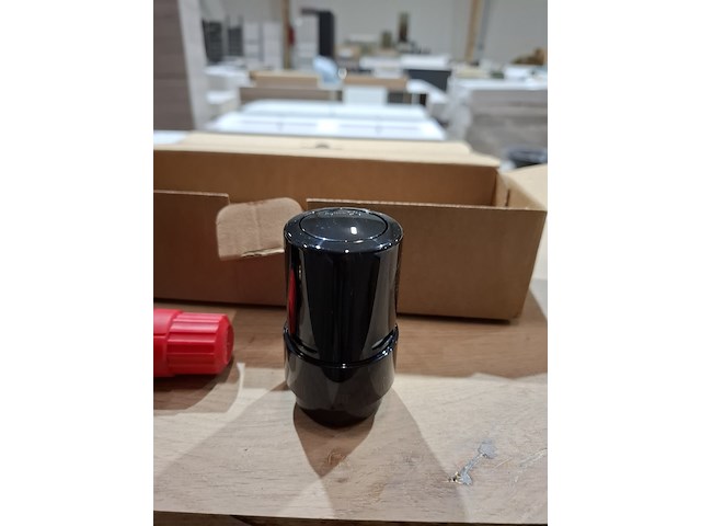 5x thermostaat voor designradiator vasco, haaks, mat zwart - afbeelding 2 van  5