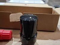 5x thermostaat voor designradiator vasco, haaks, mat zwart - afbeelding 2 van  5