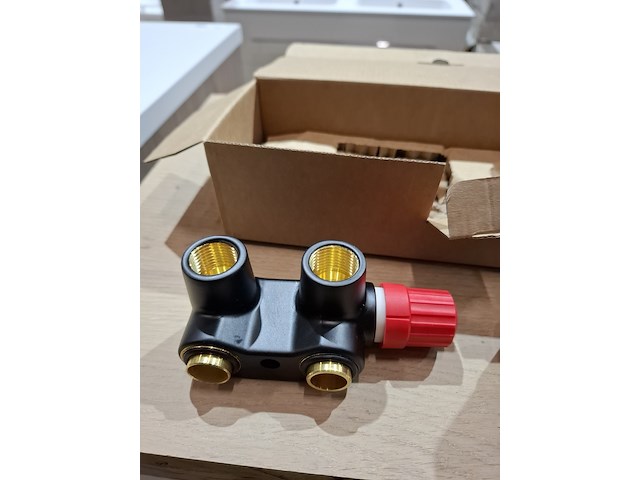 5x thermostaat voor designradiator vasco, haaks, mat zwart - afbeelding 3 van  5