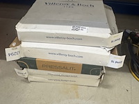 5x toiletzitting villeroy-boch en pressalit, subway 2.0, wit - afbeelding 1 van  4