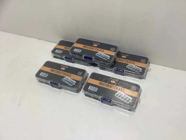 (5x) topgear inbusbouten assortiment - 120-delig - m3.0x(4 t/m 20) - afbeelding 3 van  6