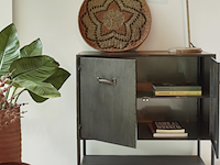 5x typographic - kast - metaal op pallet , pomax, zwart - afbeelding 2 van  4