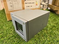 5x unilamp mini core wall down light firalux, od-5112, grijs - afbeelding 2 van  9