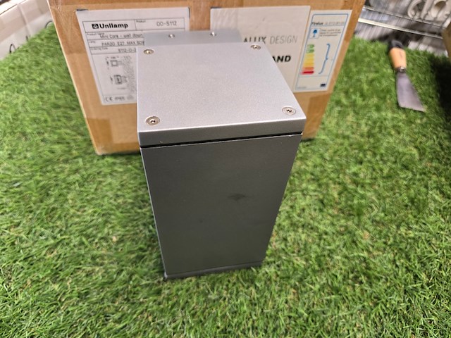 5x unilamp mini core wall down light firalux, od-5112, grijs - afbeelding 3 van  9