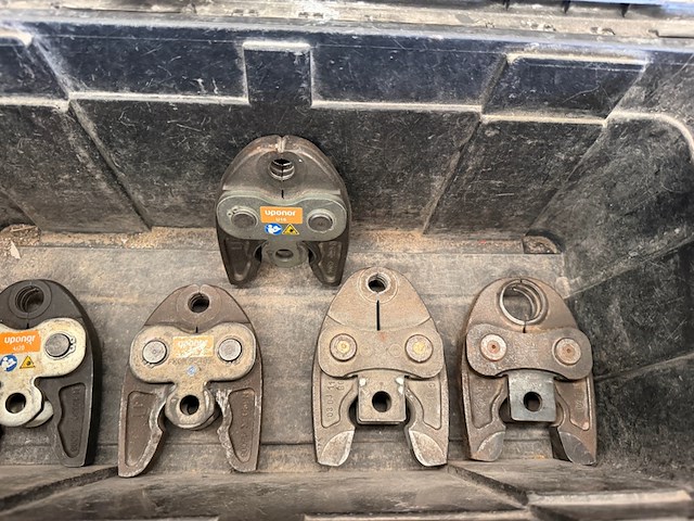 5x uponor persbekken/persklauwen - afbeelding 2 van  3