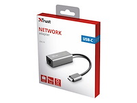 5x usb-c netwerkadapter, trust, dalyx - afbeelding 1 van  3