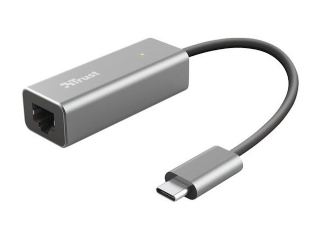 5x usb-c netwerkadapter, trust, dalyx - afbeelding 2 van  3