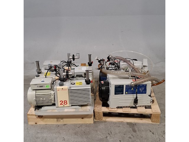 5x vacuumpomp, o.a. leroy somer - afbeelding 1 van  15