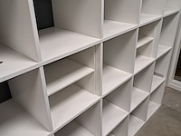 5x vakkenkast ikea, kallax, wit - afbeelding 2 van  8