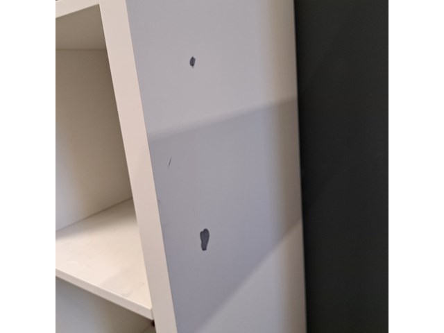 5x vakkenkast ikea, kallax, wit - afbeelding 5 van  8
