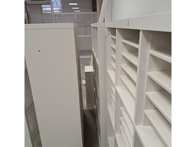 5x vakkenkast ikea, kallax, wit - afbeelding 7 van  8