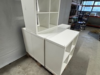 5x vakkenkast ikea, wit - afbeelding 3 van  3