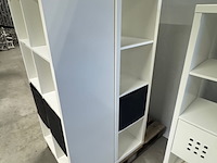 5x vakkenkast ikea, wit - afbeelding 3 van  4