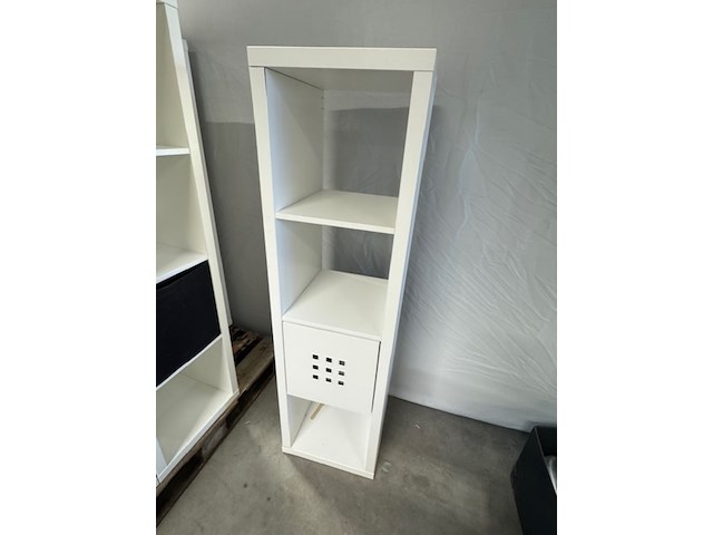 5x vakkenkast, ikea, wit - afbeelding 2 van  4