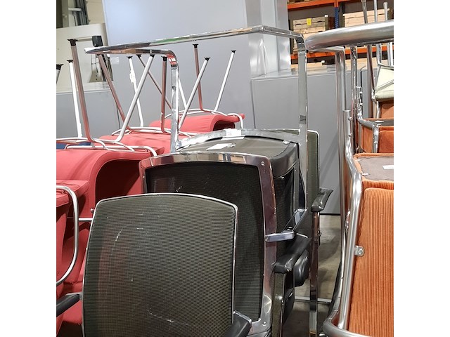 5x vergaderstoel, dauphin - afbeelding 2 van  12