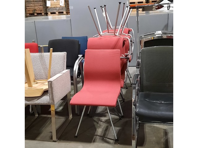 5x vergaderstoel, dauphin - afbeelding 10 van  12