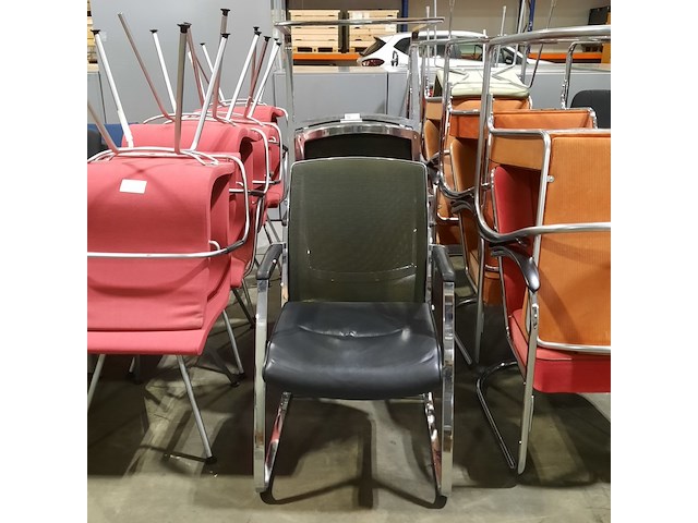 5x vergaderstoel, dauphin - afbeelding 12 van  12