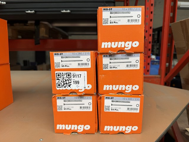 5x verpakking universele gevelpluggen met torx-schroef, mungo - afbeelding 1 van  2