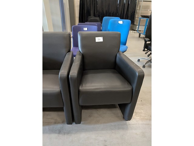 5x verrijdbare eetkamerstoel - afbeelding 9 van  10