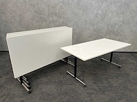 5x verrijdbare klaptafel 160x80 - afbeelding 1 van  1