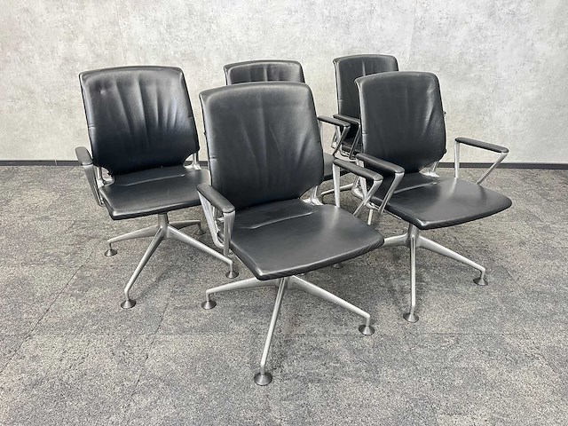 5x vitra meda - design stoel - alberto meda - afbeelding 1 van  7