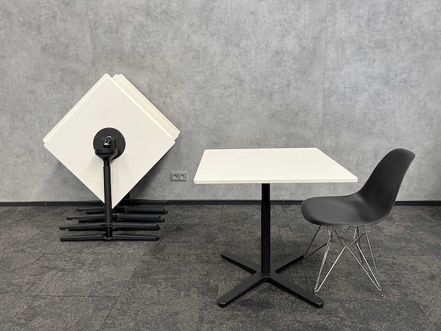 5x vitra super fold - design klaptafel 75x75 - afbeelding 1 van  14