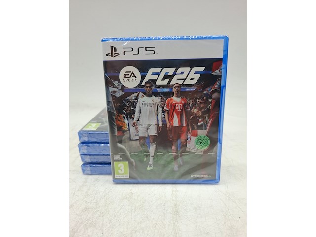 5x voetbalgame playstation 5 ea sports fc 26 - afbeelding 1 van  3