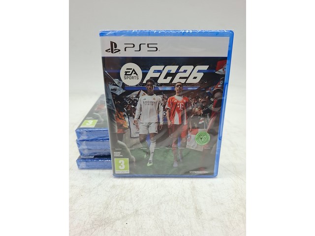 5x voetbalgame playstation 5 ea sports fc 26 - afbeelding 1 van  3