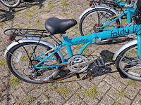 5x vouwfiets, london foldy - afbeelding 15 van  15