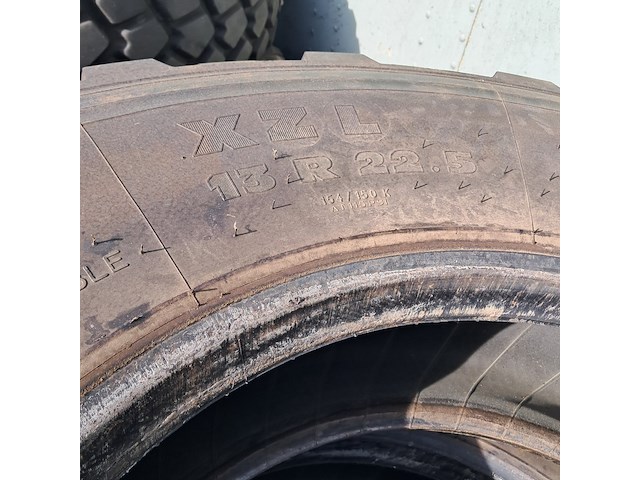 5x vrachtwagenband, michelin, o.a xzl, xzy-2 - afbeelding 3 van  7