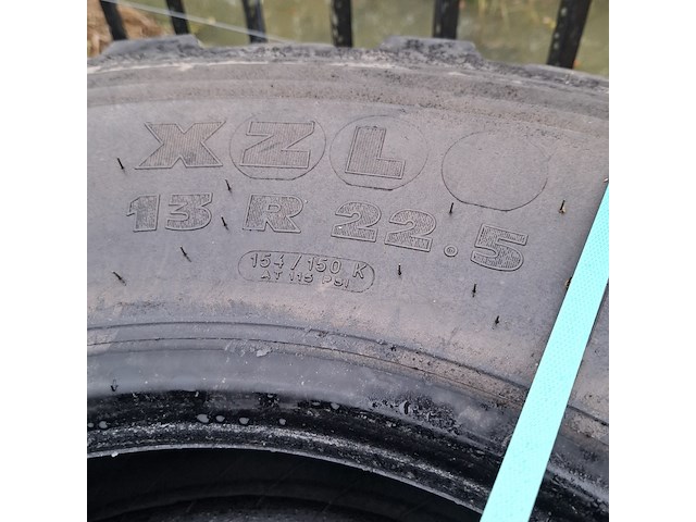 5x vrachtwagenband, michelin, xzl - afbeelding 3 van  7