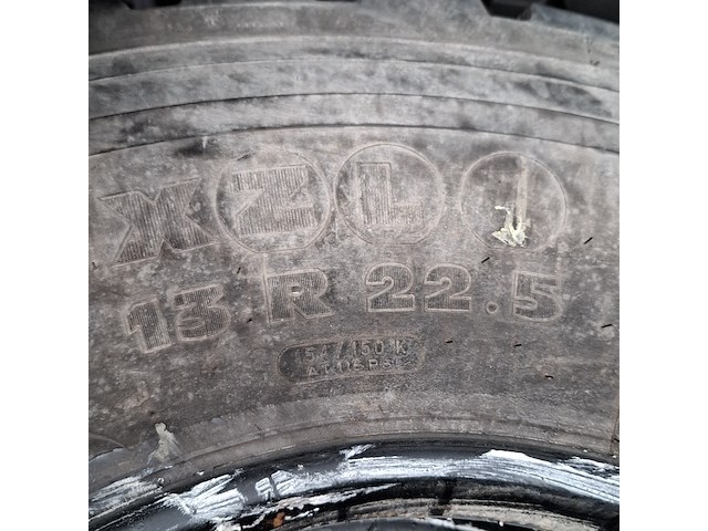 5x vrachtwagenband, michelin, xzl - afbeelding 11 van  11