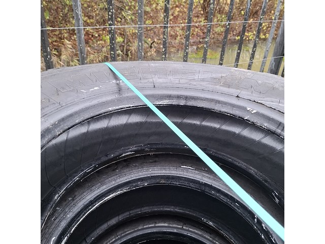 5x vrachtwagenband, michelin, xzl - afbeelding 2 van  7