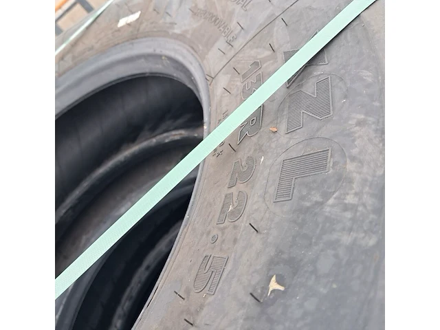 5x vrachtwagenband, michelin, xzl - afbeelding 3 van  6