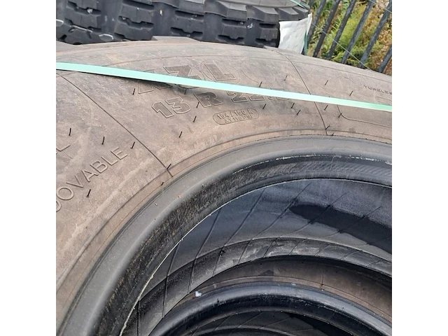 5x vrachtwagenband, michelin, xzl - afbeelding 3 van  6