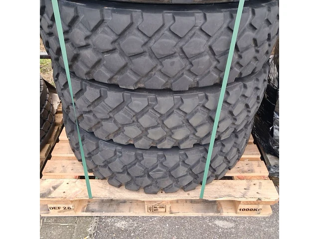 5x vrachtwagenband, michelin, xzl - afbeelding 6 van  6