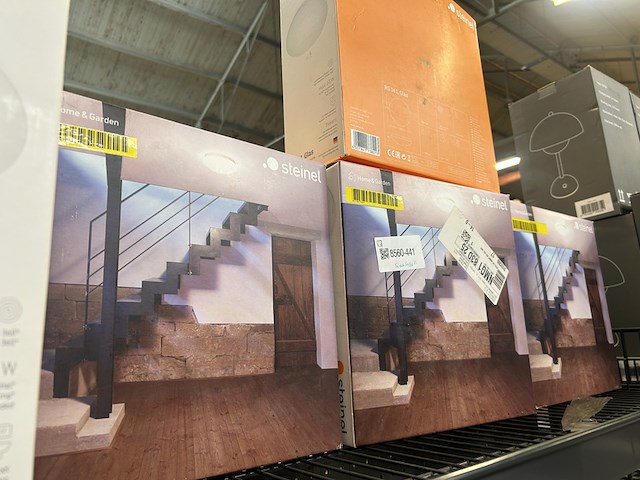 5x wand-/plafondlamp met sensor steinel - afbeelding 5 van  5