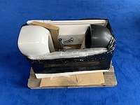 5x wasbak | wastafel | bidet, umywalka | alice, wit - afbeelding 1 van  4