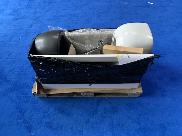 5x wasbak | wastafel | bidet, umywalka | alice, wit - afbeelding 3 van  4