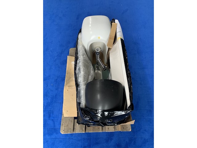 5x wasbak | wastafel | bidet, umywalka | alice, wit - afbeelding 4 van  4