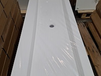 5x wastafel bari 120, mat wit - afbeelding 4 van  6