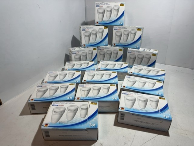 5x waterfilter filterpatroon aqua select, 205386, 3 stuks per doos - afbeelding 1 van  3