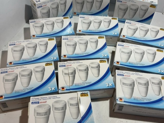 5x waterfilter filterpatroon aqua select, 205386, 3 stuks per doos - afbeelding 3 van  3