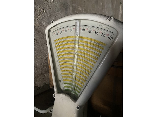 5x weegschaal in kist, origineel uit de ddr-tijd - afbeelding 4 van  7