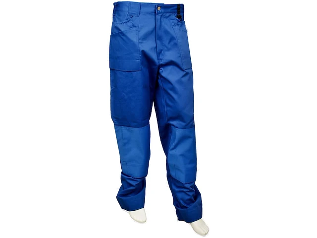 5x werkbroek roughnecks, beige en blauw, maat 58 - afbeelding 2 van  3