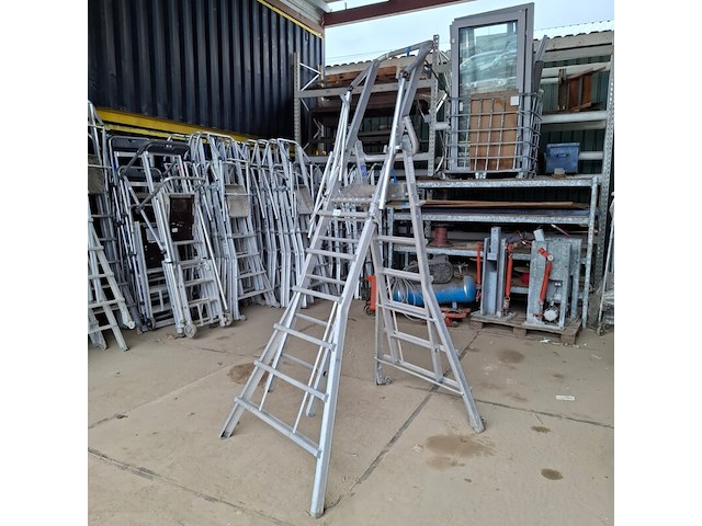 5x werktrap met bordes o.a. stradbally - afbeelding 4 van  11