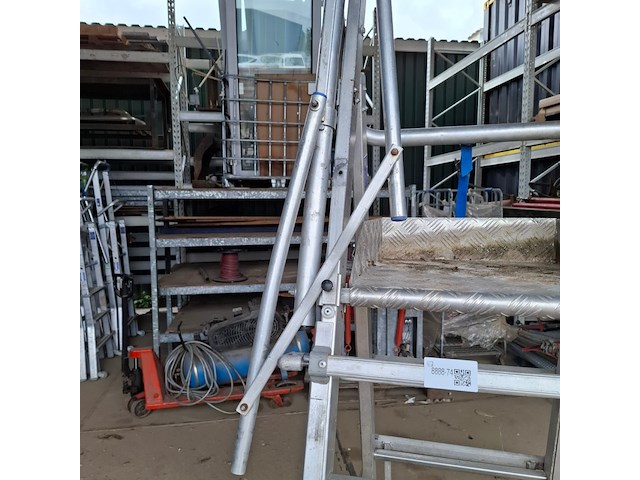 5x werktrap met bordes o.a. stradbally - afbeelding 10 van  11